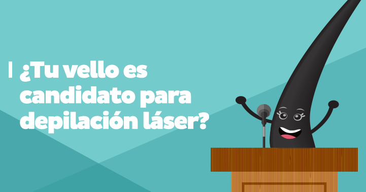 ¿Tu vello es candidato para depilación láser?