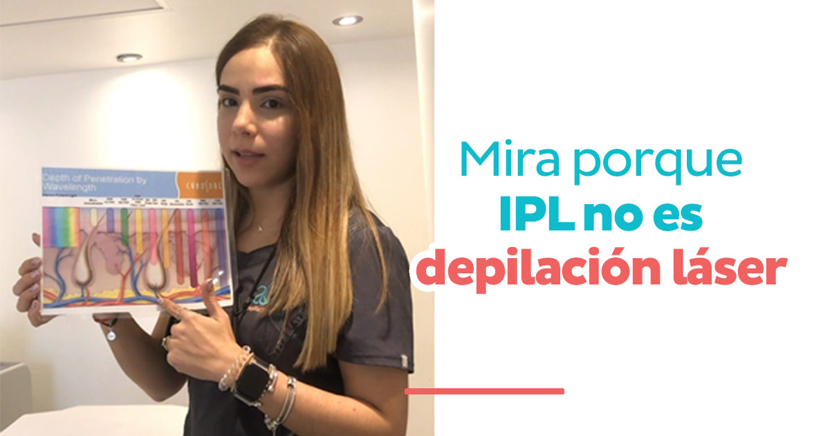 Mira porque IPL no es depilación láser